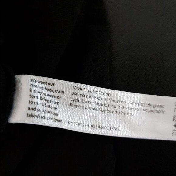 Eileen Fisher V Neck T Shirts Organic Cotton Short Sleeve Women XL Set of 2 - Picture 12 of 12